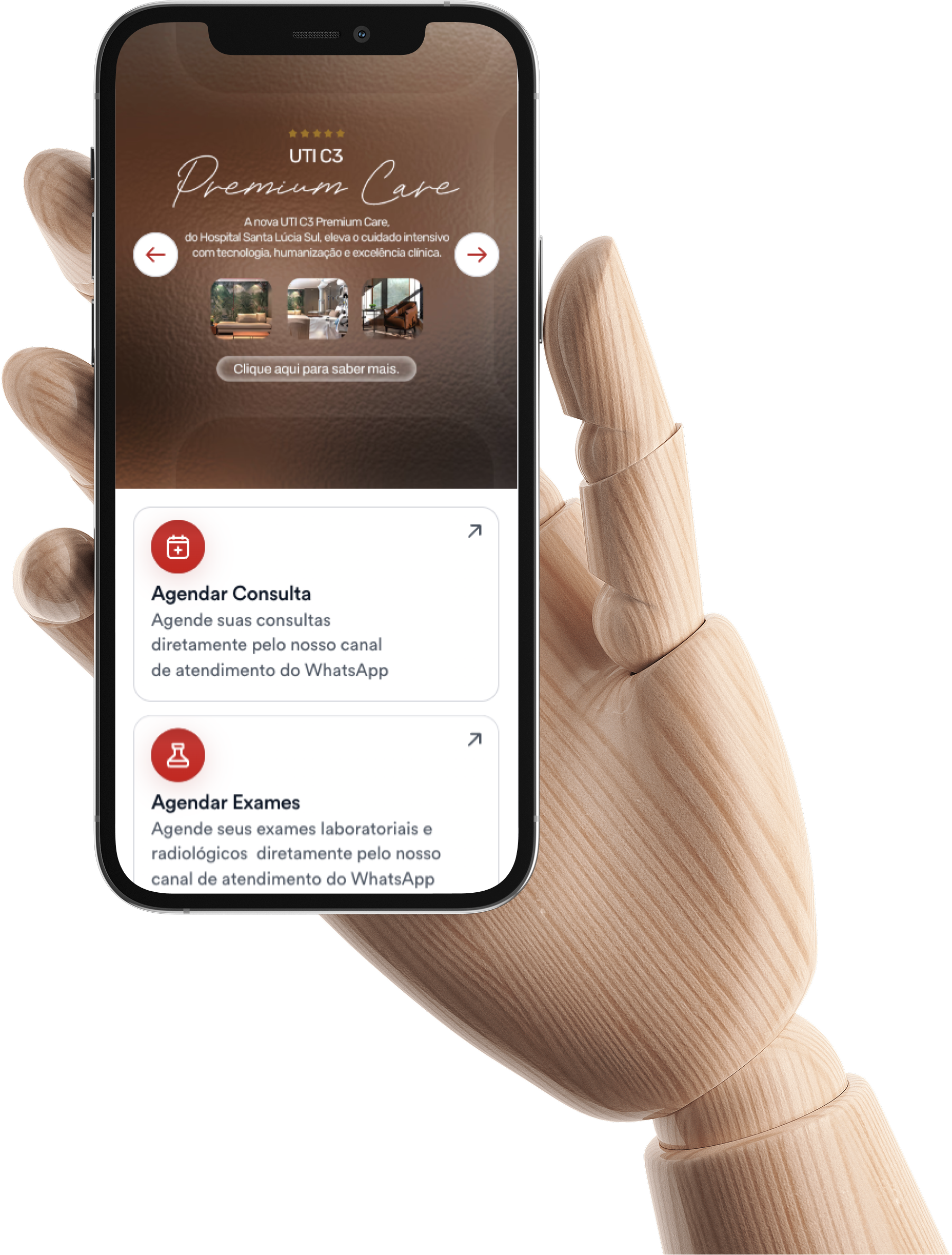 Healthcare mobile preview