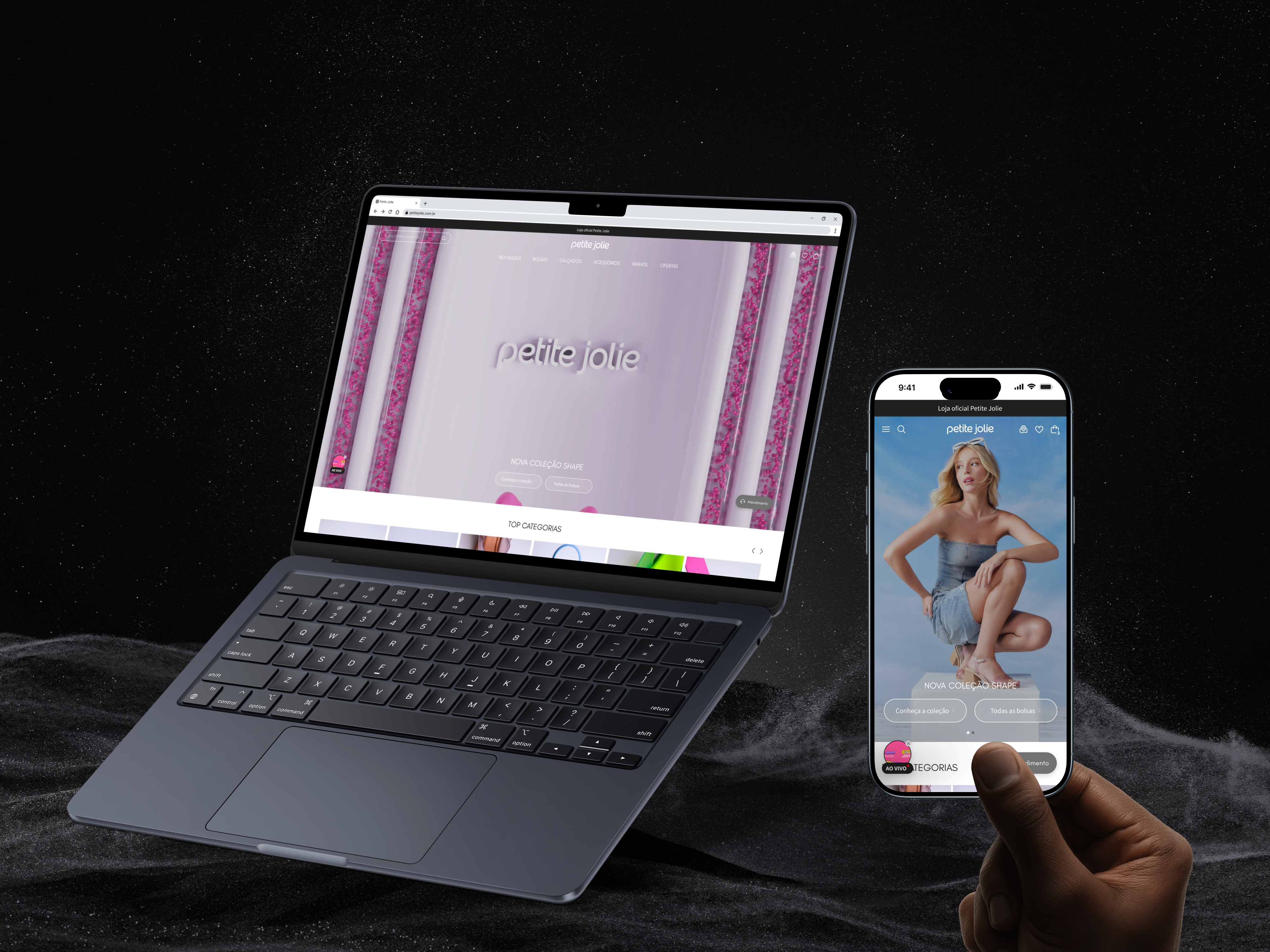 Petite Jolie homepage